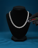 VVS Moissanite Infinity Cuban Link Chain 14K Gold (ALL SIZES)