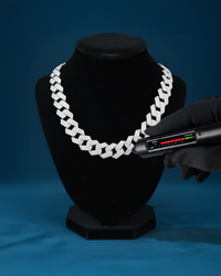 VVS Moissanite Cuban Link Chain 14K Gold (ALL SIZES)