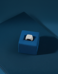 Moissanite Pinky Ring 14K Gold